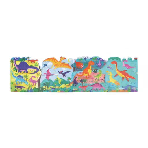 New Selection Puzzle 4 az 1-ben - Dinoszauruszok