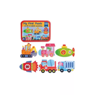 Andreu Toys Első kirakom puzzle Készlet - Járművek