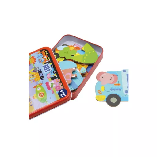 Andreu Toys Első kirakom puzzle Készlet - Járművek