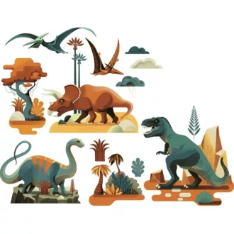 Djeco Ablakmatrica - Dinoszaurusz