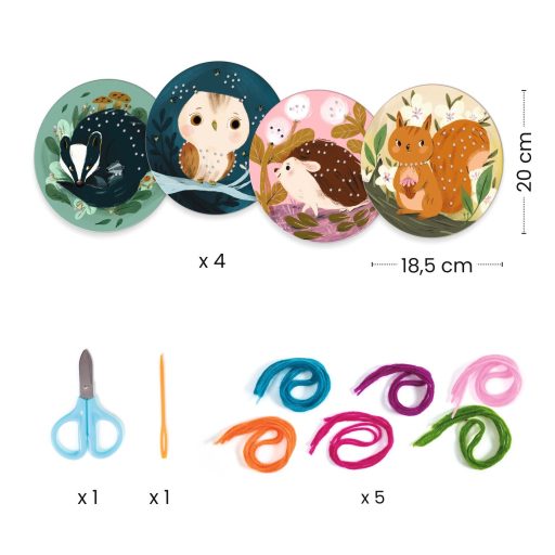 Djeco Varrás és hímzés - Fűzőcske