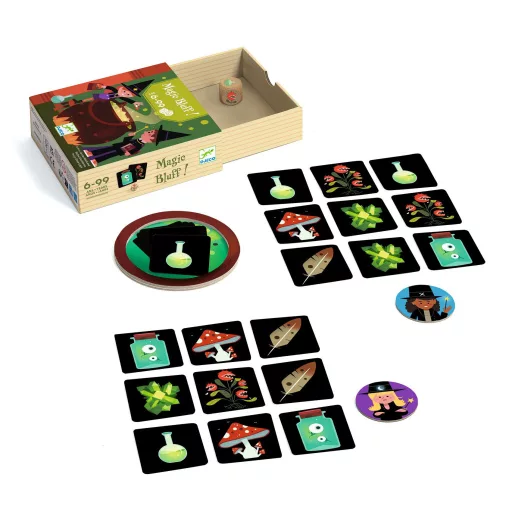 Djeco Társasjáték - Blöff Bűbáj - Magic - Bluff