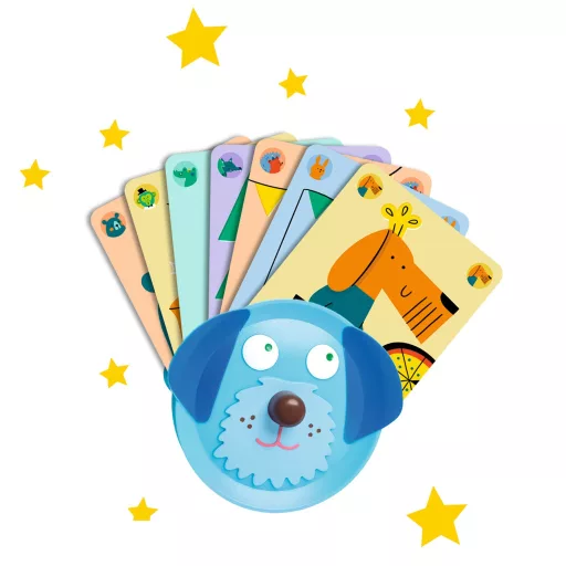 Djeco Pici kéz kártyatartó - kutyus