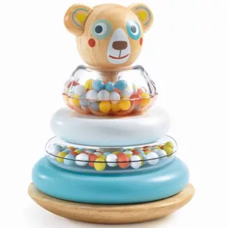 Djeco Toronyépítő - Mackós - BabyStacki