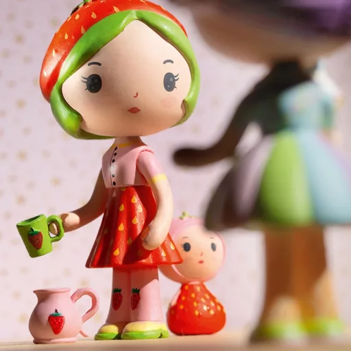 Djeco Tinyly - Eperke és Szamóca - Berry and Lila
