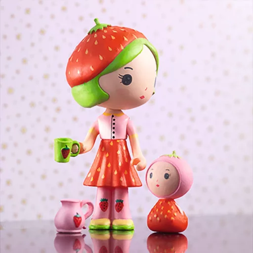Djeco Tinyly - Eperke és Szamóca - Berry and Lila