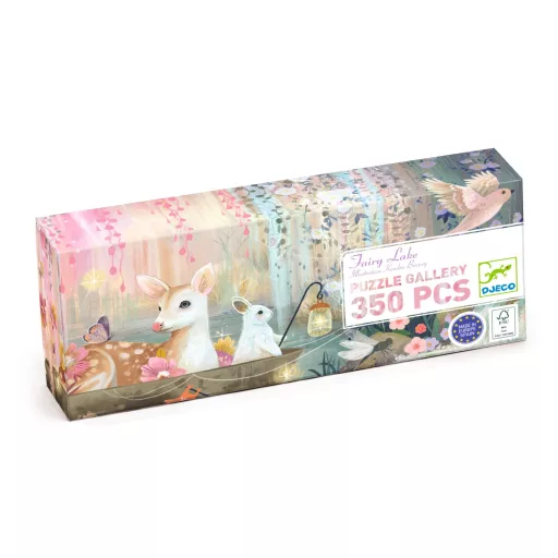 Djeco Művész puzzle - Tündér-tó 350 db-os - Fairy Lak