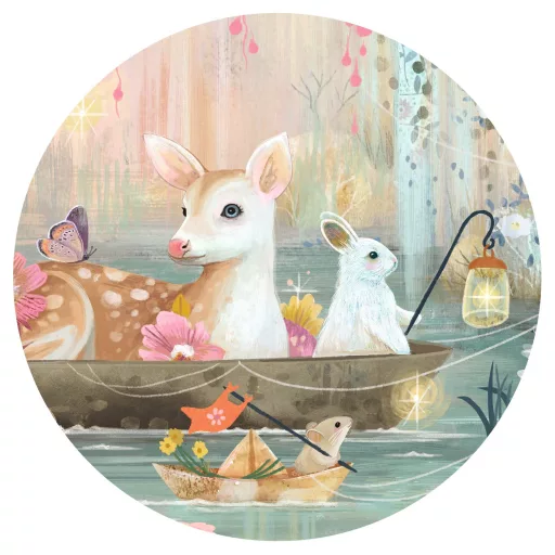 Djeco Művész puzzle - Tündér-tó 350 db-os - Fairy Lak