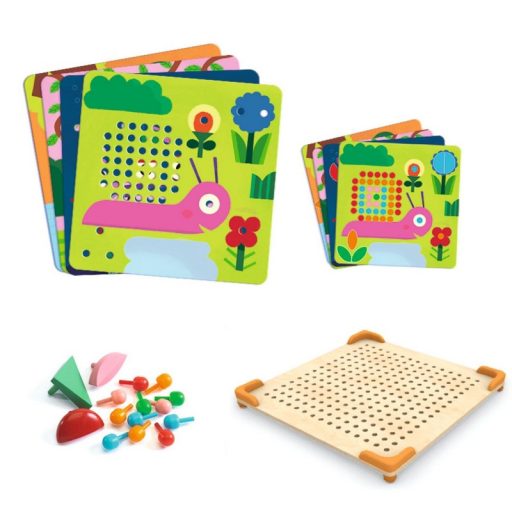 Djeco Pötyi mozaik - Kisállatok