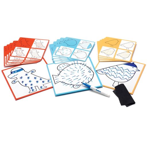 Djeco Vonalhúzó játék - Lépésről lépésre Graff and Co