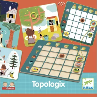 Djeco Fejlesztő játék - Viszonyító - Topologix
