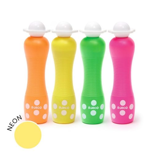 Djeco Marok filc készlet 4 fluoreszkáló színben - Pontozó színezés