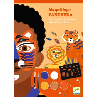 Djeco Arcfestés díszítés - Nagymacskák - Panthera