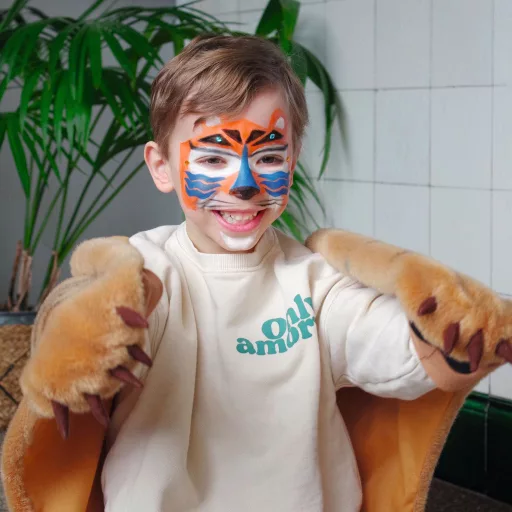 Djeco Arcfestés díszítés - Nagymacskák - Panthera