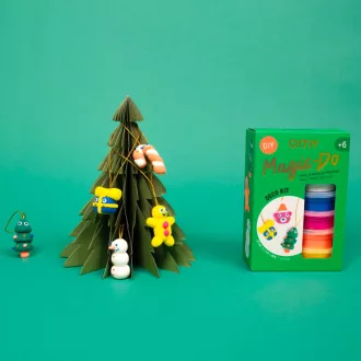 OMY Magic Do Noël levegőn száradó gyurma karácsonyi dísz készítő szett 18x12 cm