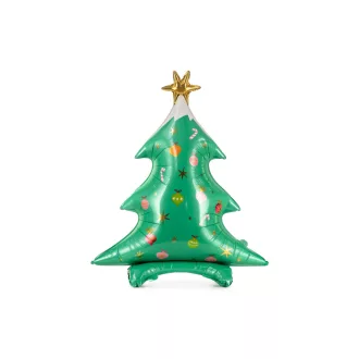 PartyDeco Álló fólia lufi karácsonyfa