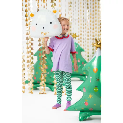PartyDeco Álló fólia lufi karácsonyfa