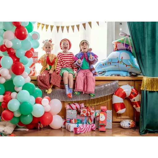 PartyDeco Karácsonyi autó fólia lufi