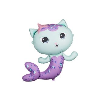 PartyDeco Szirénke fólia lufi