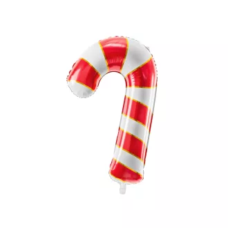 PartyDeco Fólia lufi Candy cane
