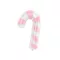 PartyDeco Fólia lufi Candy cane - rózsaszín