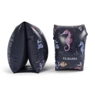 Filibabba Csikóhal mintás felfújható gyerek karúszó pár 3-6 éveseknek 18-30 kg