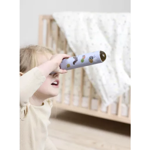 Filibabba Curious Creatures kristálygömb kaleidoszkóp Kíváncsi lények állatmintával és üveg prizmagömbbel
