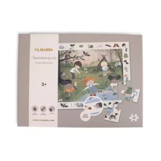Filibabba Puzzle - Megfigyelő rejtvény Erdei kalandok
