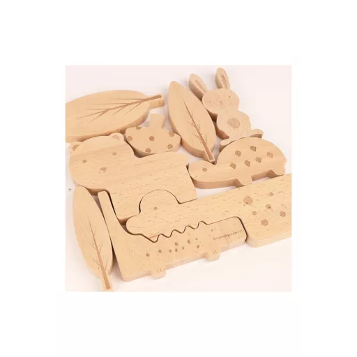 New Selection Fa Puzzle -Állatok