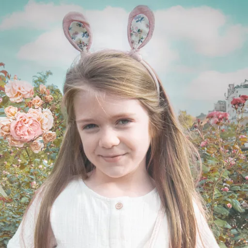 Rockahula Kids Flora nyuszi-fül hajpánt