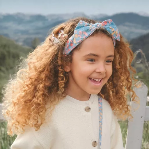 Rockahula Kids Fejpánt Heidi Virágos Megkötős