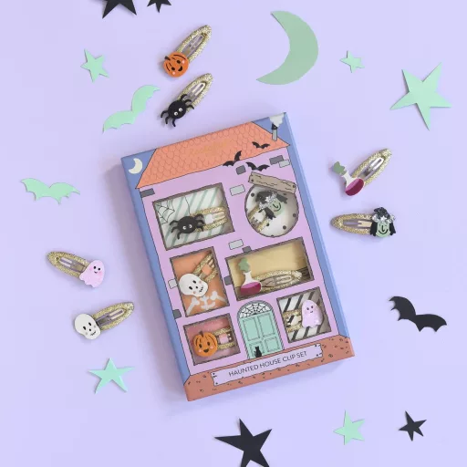 Rockahula Kids Hajcsat szett - Halloweeni figurás kísértetház