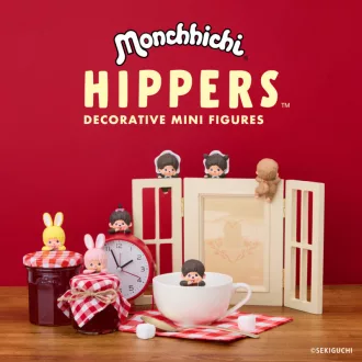 Sonny Angel Hippers Monchhichi kollekció - többszínű
