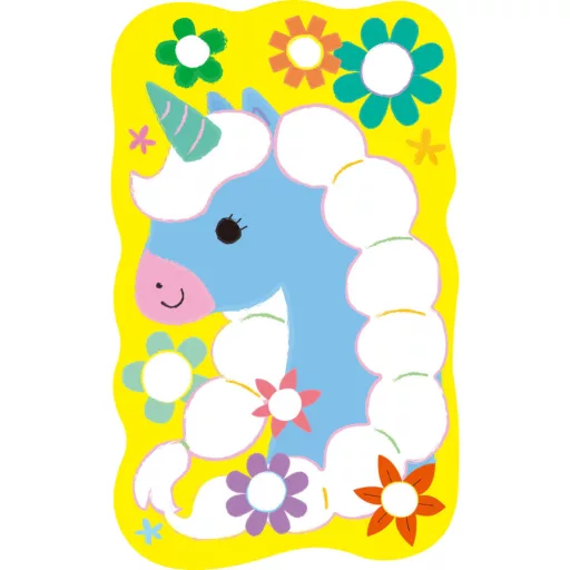 Haku Yoka Pontozó Mini Színező Unikornisok 16x12,5 cm 3 db pontozóval és 6 képpel