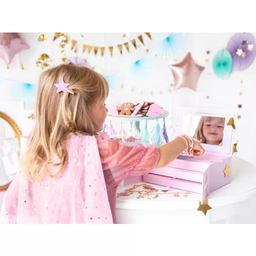 PartyDeco Adventi naptár - Ékszertartó doboz 24 meglepetéssel minden napra