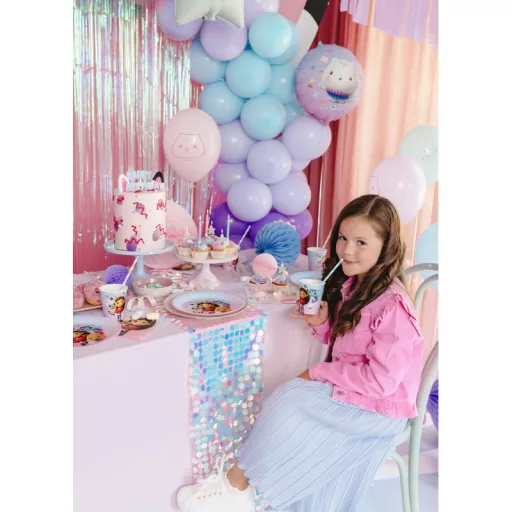 PartyDeco Papírpohár Gabby Babaháza - Cicás 6 db