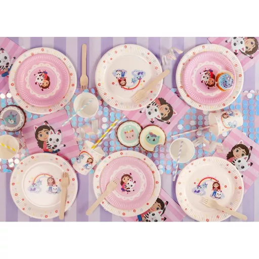 PartyDeco Papírpohár Gabby Babaháza 6 db