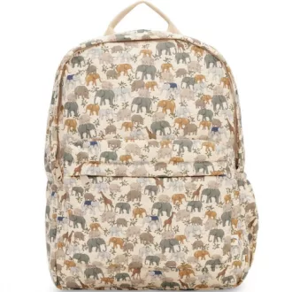 Konges Slojd Rainy Kids Midi Hátizsák Safari vízlepergető gyerekhátizsák 34x25,5 cm