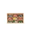 Konges Slojd Mini Fa Kisautók Fadobozban Wooden Mini Cars 26x16x3,5 cm 9 db