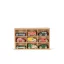 Konges Slojd Mini Fa Kisautók Fadobozban Wooden Mini Cars 26x16x3,5 cm 9 db