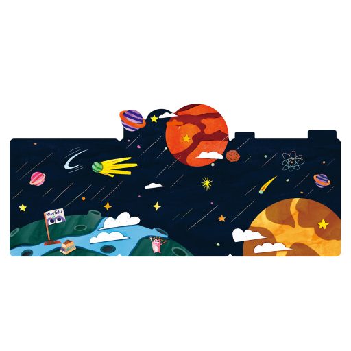 MierEdu Zselés matricázó készlet, A világűr felfedezése