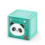 Legami Lovely Friends Panda négyzet alakú kihúzható asztali írószertartó fiók matricákkal