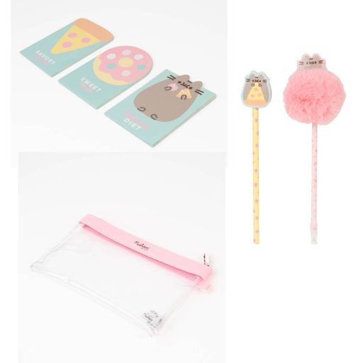 Grupo Erik írószer szett cipzáras tasakban - Pusheen Foodie