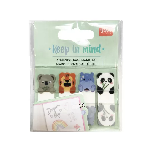 Legami Cute Animals állatos öntapadós jelölőcímke és könyvjelző szett 12 tömb