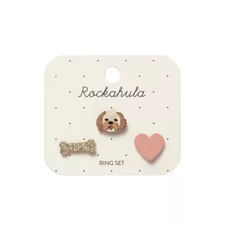 Rockahula Kids Gyűrű szett - Dolly Kutya